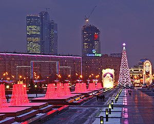 Москва опустела