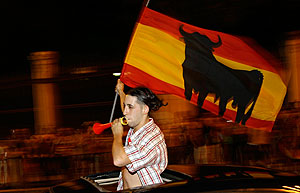 Фиеста на испанских улицах. Фото