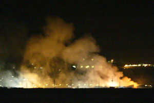 На пороховой бочке