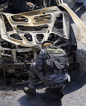 Взрыв на Садовом кольце