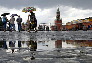 В Москве ждут града, грозы и сильного ветра