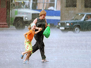 Погода в столице: не ждите конца дождей