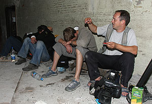 Журналисты под обстрелом