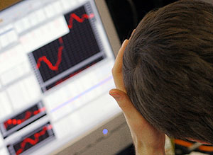 Индекс РТС обновил годовой минимум