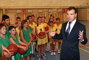 Первое сентября Дмитрия Медведева