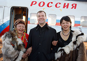 Путешествуя с президентом: день на Чукотке