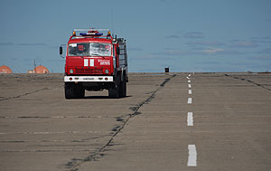 Пожар на нефтяном месторождении