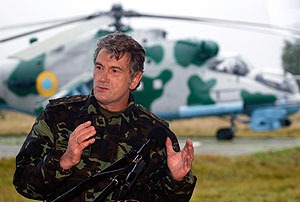 Что Ющенко и украинцы думают о НАТО