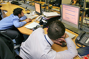 Глубокий минус рынка