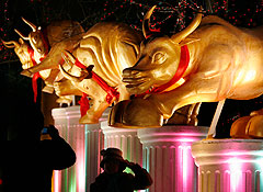 Китай встречает год Быка. Фото