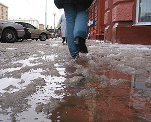 Москву ждет оттепель