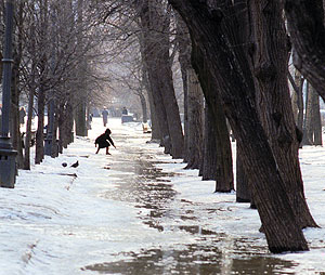 Погружение в слякоть