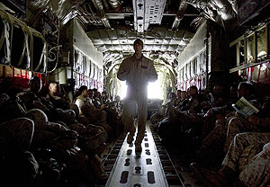 Обратный отсчет базы "Манас"