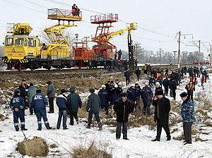 Поезд в огне