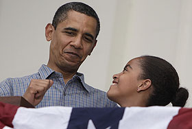 Как летает Барак Обама. Фото