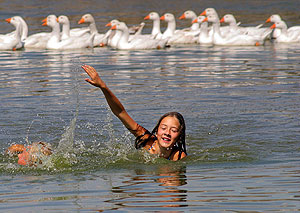 Астрахань перегревает