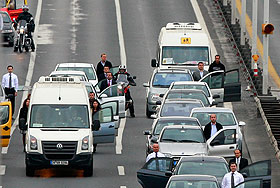 Авария на турецком курорте