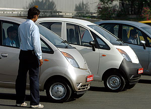 Самая дешевая машина выехала на дороги