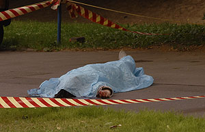 Смертельный выстрел в спину