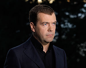 Медведев написал Ющенко