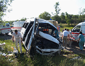 Автобусные ДТП: плюс два