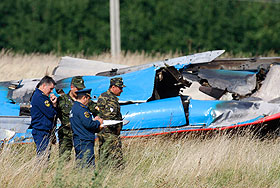 ЧП в небе над Жуковским. Фото