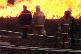 Гибель пожарных