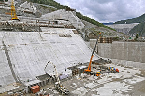 Пожар на Саяно-Шушенской