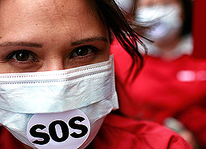 Смерть от "свиного гриппа"