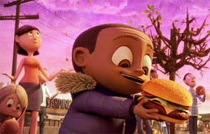 Трансформация воды во фрикадельку