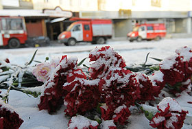 Прощание с погибшими