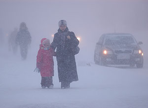 Первый снег, первые проблемы