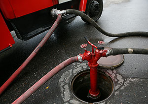 Пожар на ярмарке