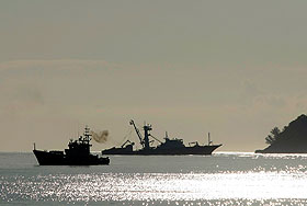 Российские моряки возвращаются