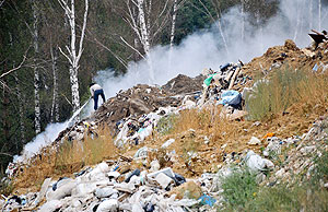 Свалка запахла фенолом