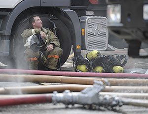Взрыв и пожар