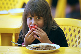 Больше есть, чтобы не толстеть