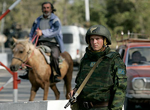Пограничники ушли из села