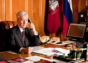 Собянин проехал по МКАД