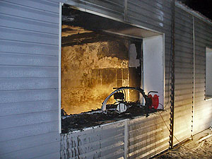 Пожар в интернате