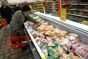 Продуктовая инфляция: за РФ не угнаться