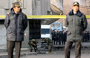 Взрыв в Бишкеке