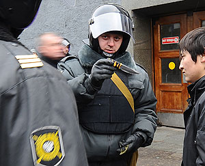 Штаб у Киевского вокзала. Фото