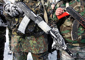 Боевики пытаются уйти