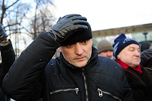 Удальцов сообщает об аресте