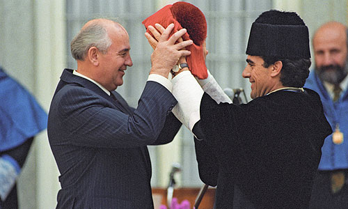 Михаил Горбачев в Испании, 1990 г.