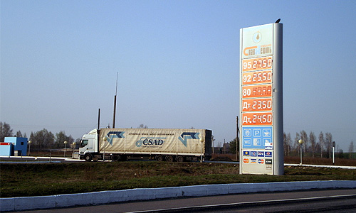 Перебои с доставкой бензина в юго-западных районах Брянской области