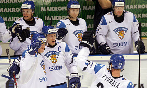 Чемпионат мира по хоккею: Россия - Финляндия