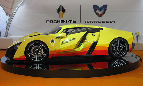 Marussia Motors выпустила эксклюзивный спорткар для НК "Роснефть" - Marussia Rosneft Edition