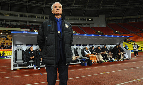 Главный тренер "Интера" Клаудио Раньери на матче Лиги чемпионов УЕФА: ЦСКА (Москва) - "Интер" (Милан).